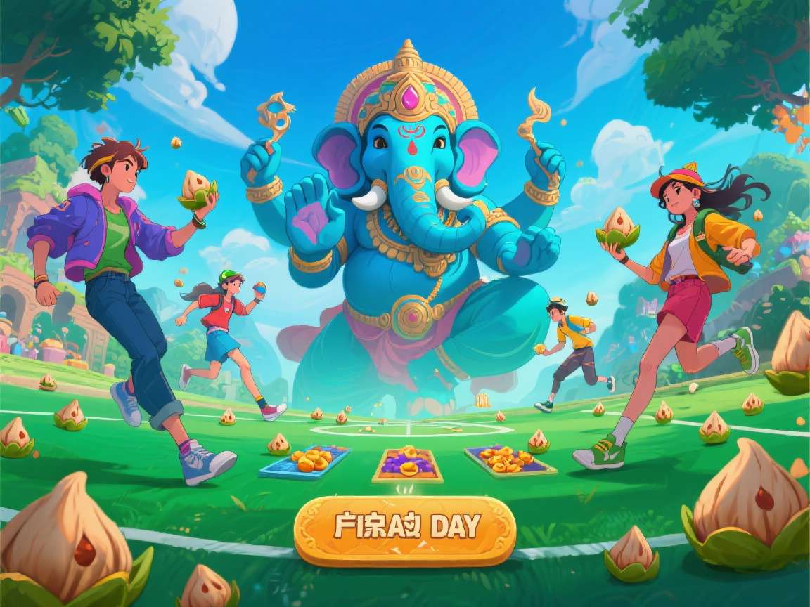 Ganesh Chaturthi event in Table Tennis Mania India